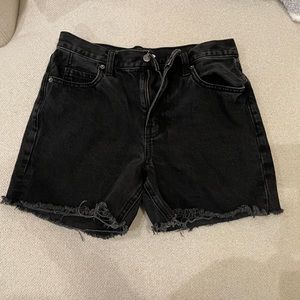 Old Navy | Black Distressed Shorts | Size M